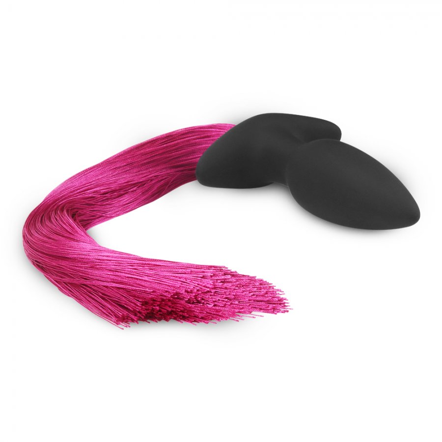 Foto do produto Plug em Silicone com Cauda Rosa
