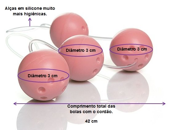Foto do produto Ben-Wa Conjunto com 4 Bolas