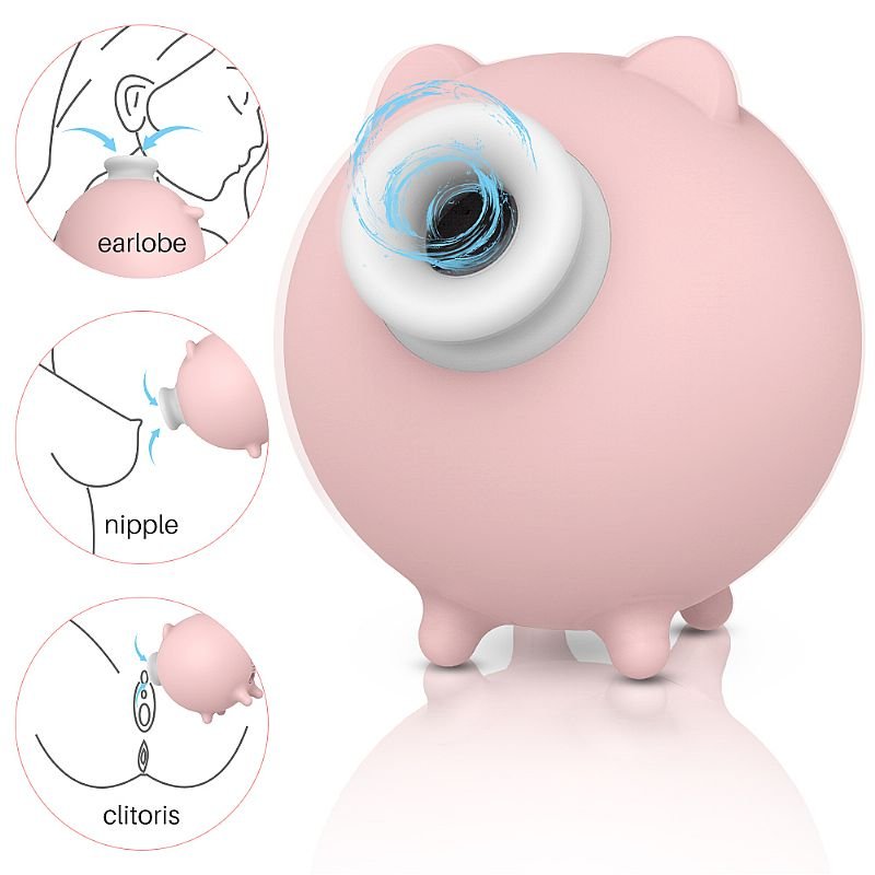 Foto do produto Piggy - Pulsador de Clitóris e Mamilos para Iniciantes