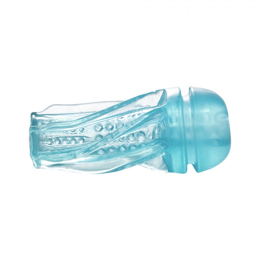 Foto do produto Masturbador Lanterna em Silicone - Azul