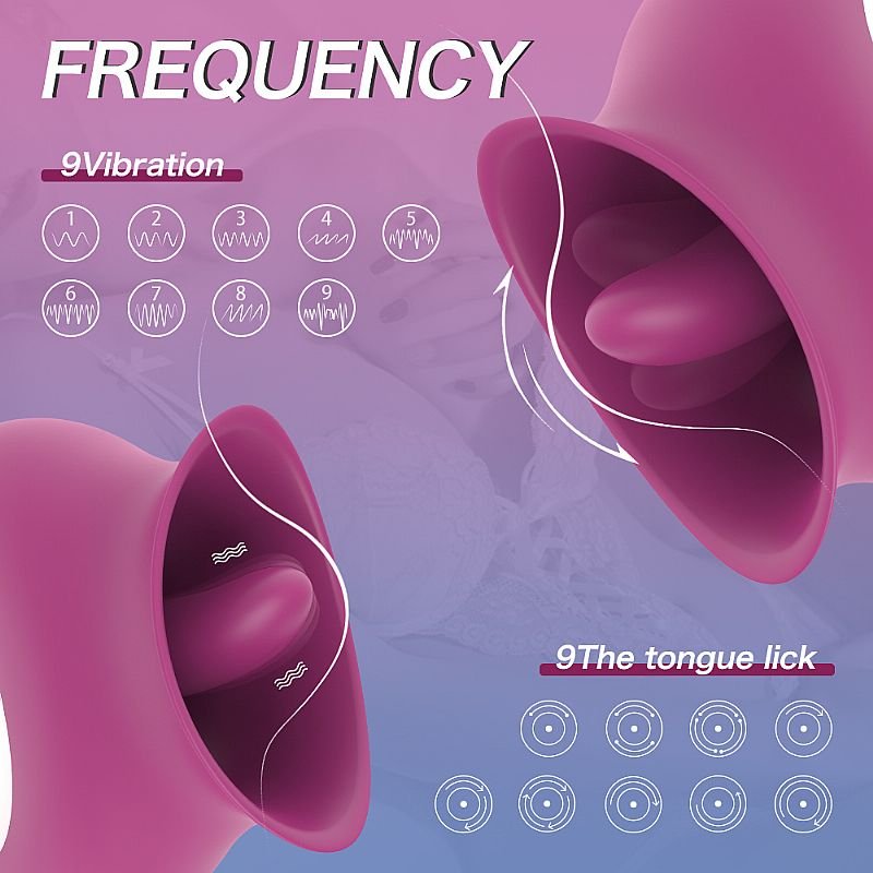 Foto do produto Estimulador Tongue com Vibração - 9 Modos