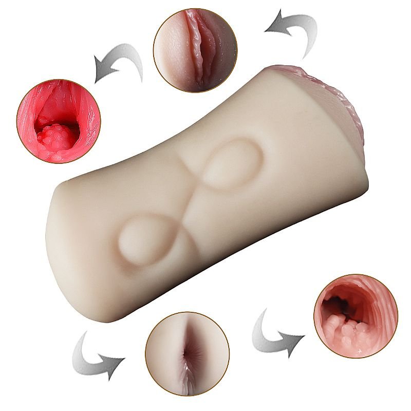Foto do produto Masturbador em Cyberskin Vagina + Ânus