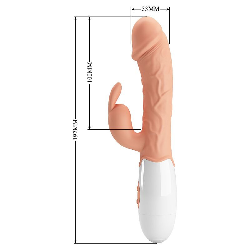 Foto do produto Easter - Rabbit Realístico Duplo em Silicone