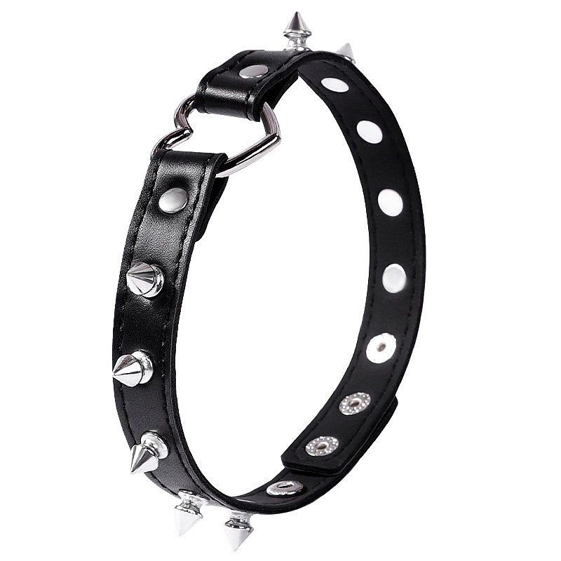 Foto do produto Dark Lover: Choker com Spikes e Coração