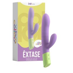 Vibrador Vai e Vem com Estimulador Clitoriano