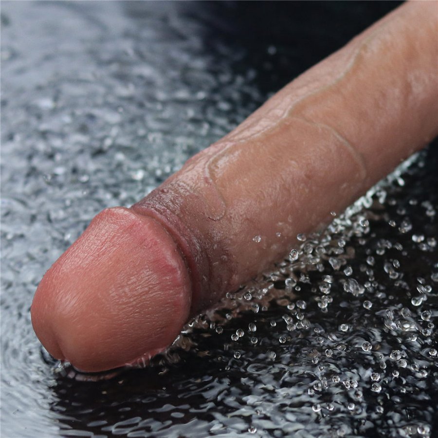 Foto do produto Pênis com Vibro em Silicone Platinum  22,5 x 4cm