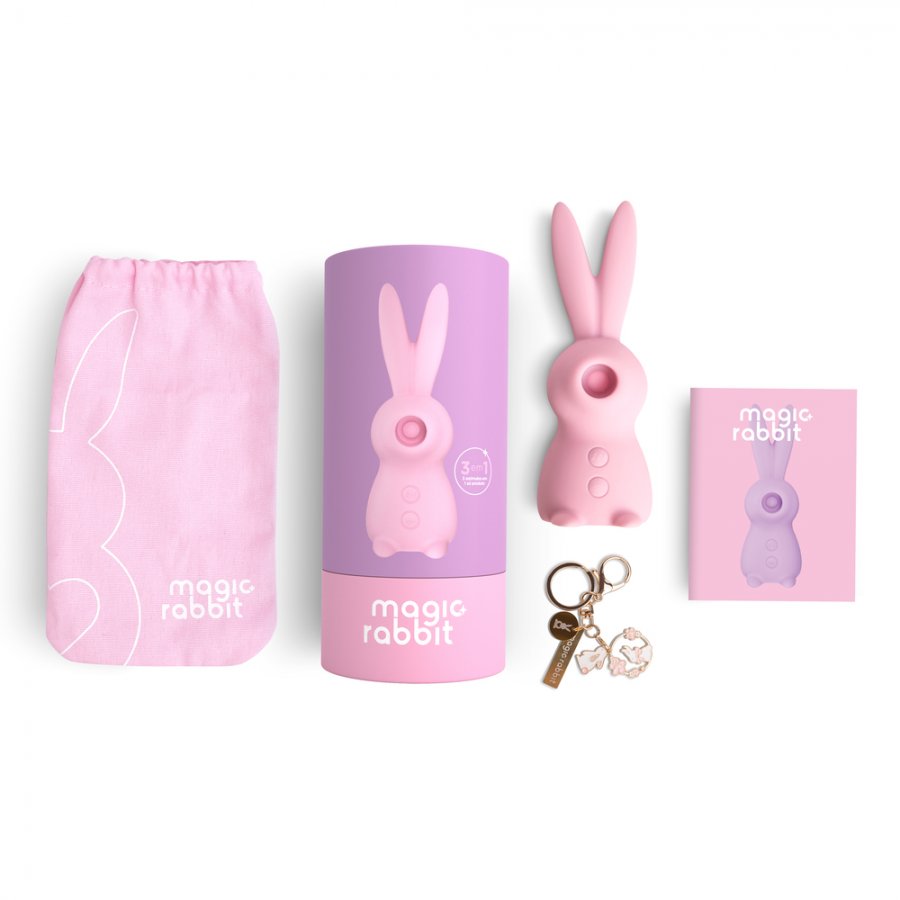 Foto do produto Magic Rabbit: Estimulador de Clitóris 3x1 - by Ingrid Guimarães