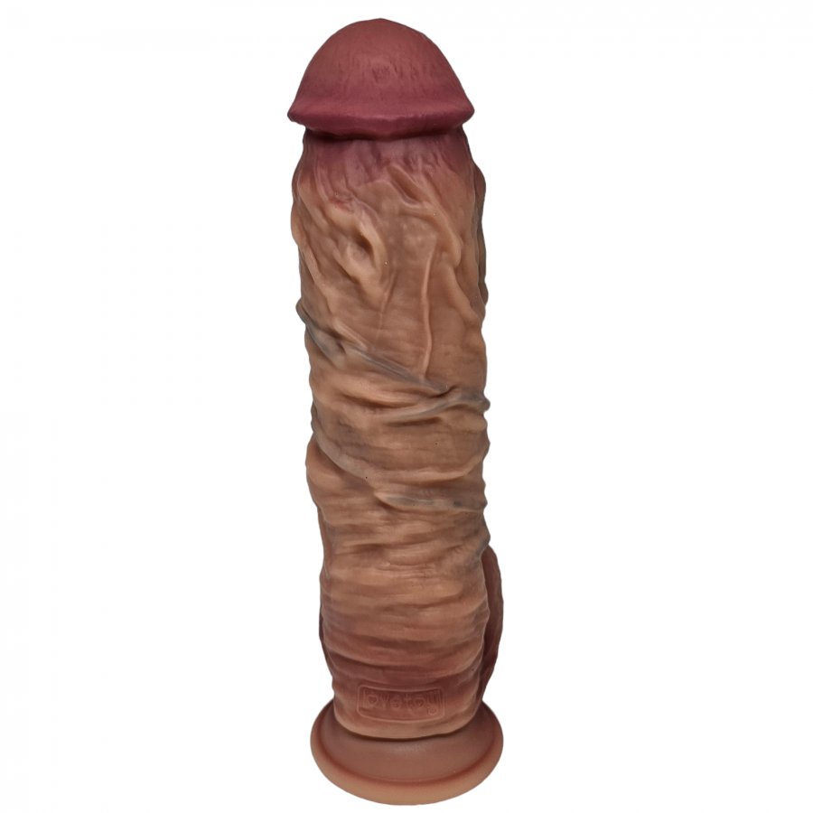 Foto do produto Pênis Ultra Real em Silicone Platinum 27 x 6,5 cm