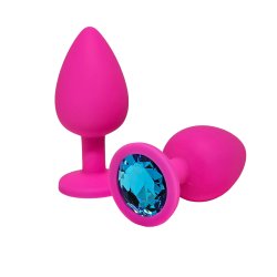 Plug Pink em Silicone - Grande