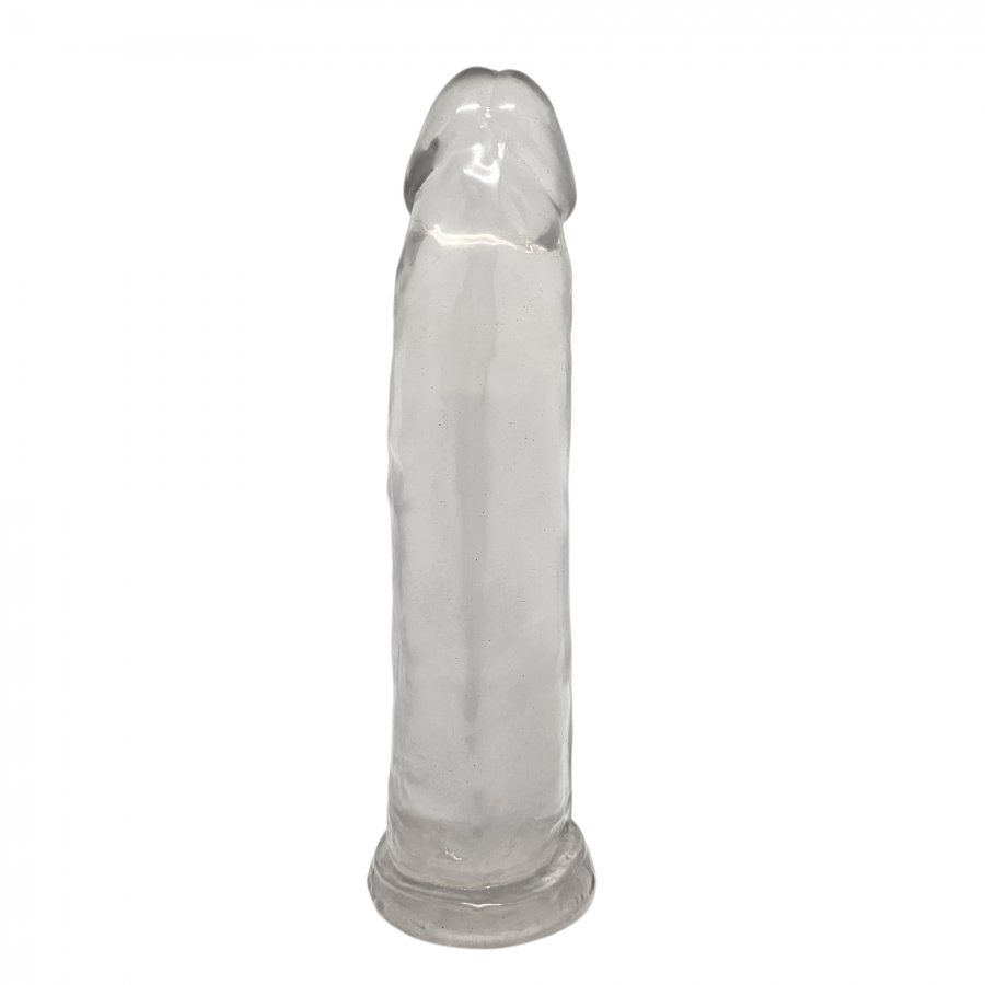 Foto do produto Pênis Adorável em Silicone Transparente 19x4,5cm