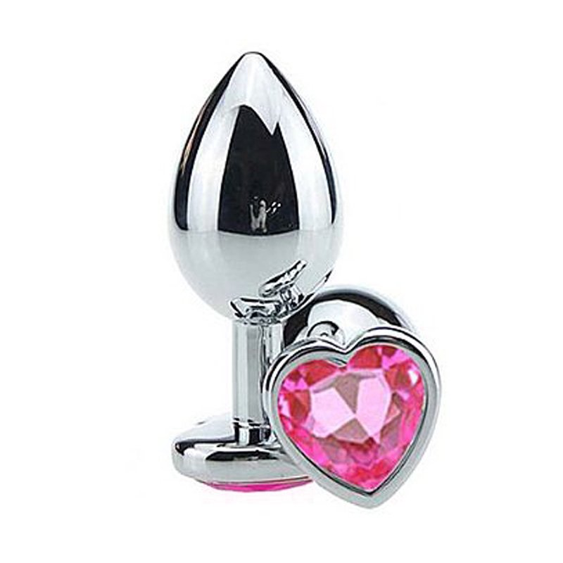 Foto do produto Plug Pequeno Coração - Rosa