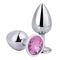 Plug Anal Grande - Rosa Claro