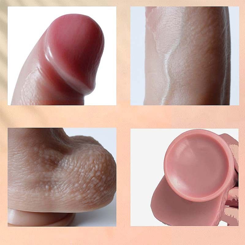 Foto do produto LUCAS: Pênis em Silicone Líquido 20 x 5,3cm