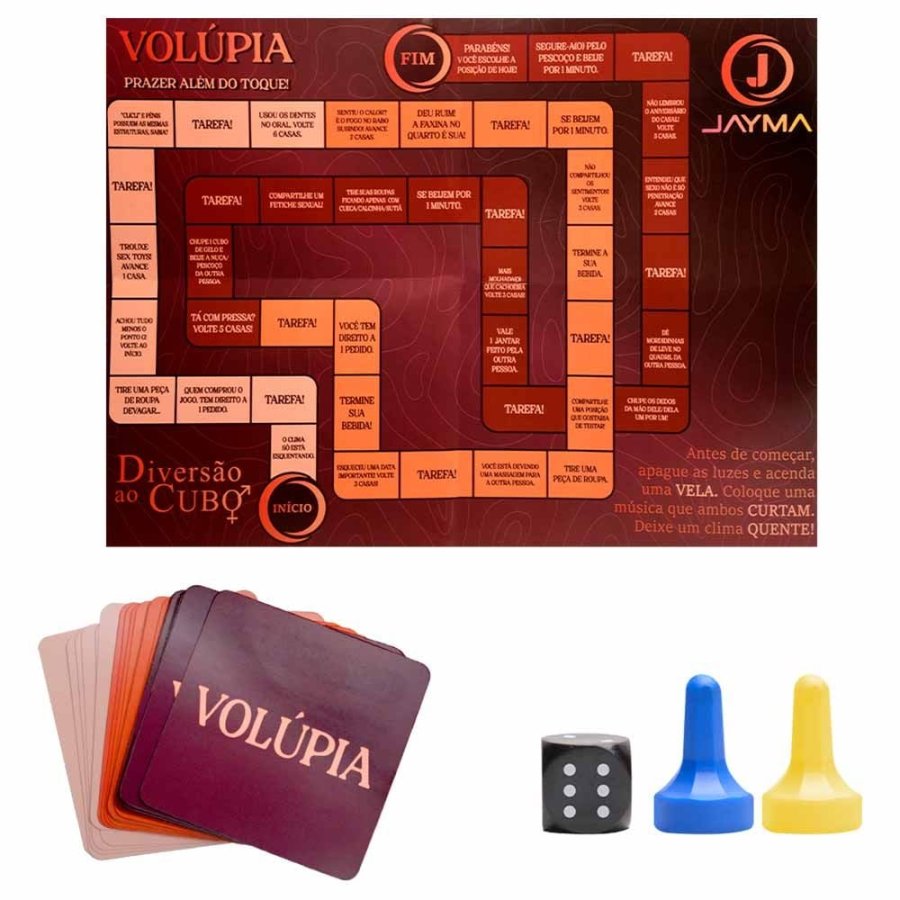 Foto do produto Volúpia - Jogo para Casais Apimentarem a Relação