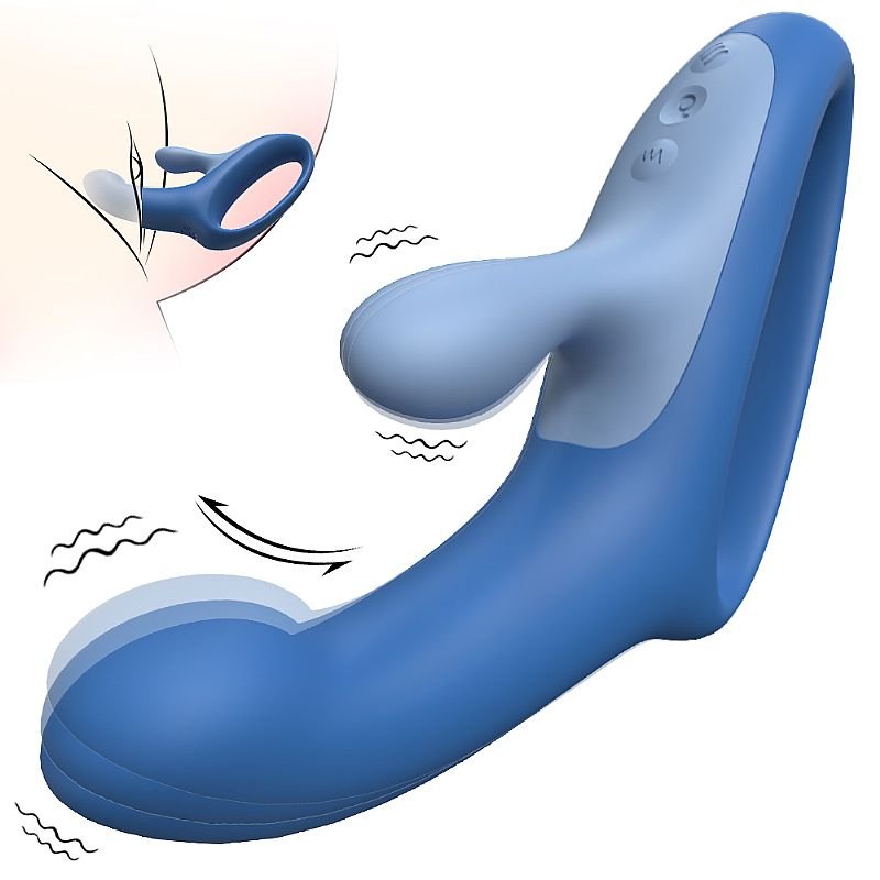 Foto do produto Candy: Vibrador de Clitóris e Ponto G + Função de Dedilhar