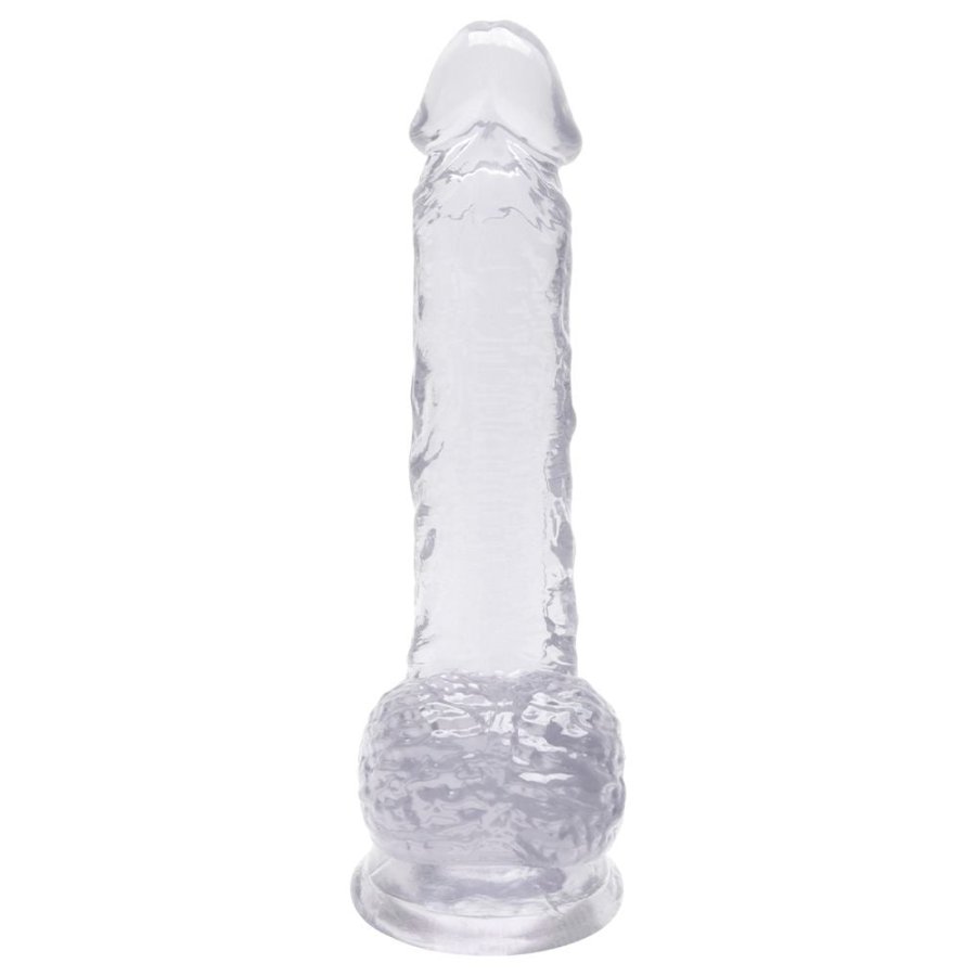 Foto do produto Pênis em Silicone Transparente 18 x 3,8cm