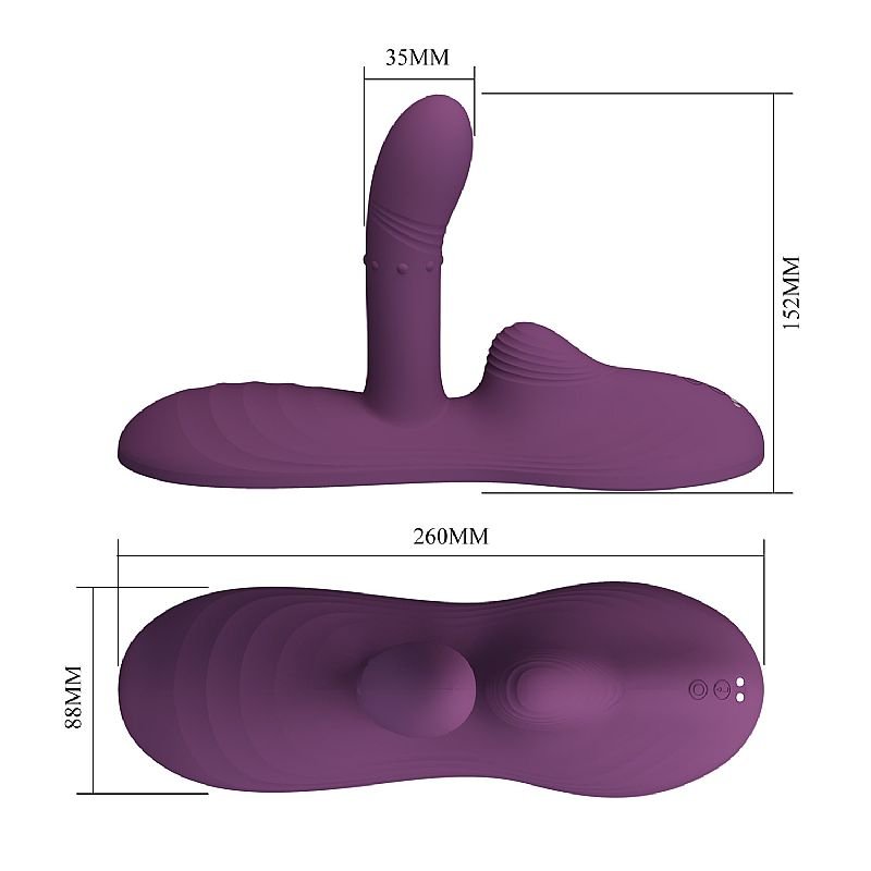 Foto do produto Plataforma Vibratória Sybian com Dedilhar e Aquecimento