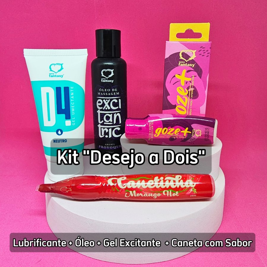 Foto do produto Kit Casal Especial Desejo a Dois