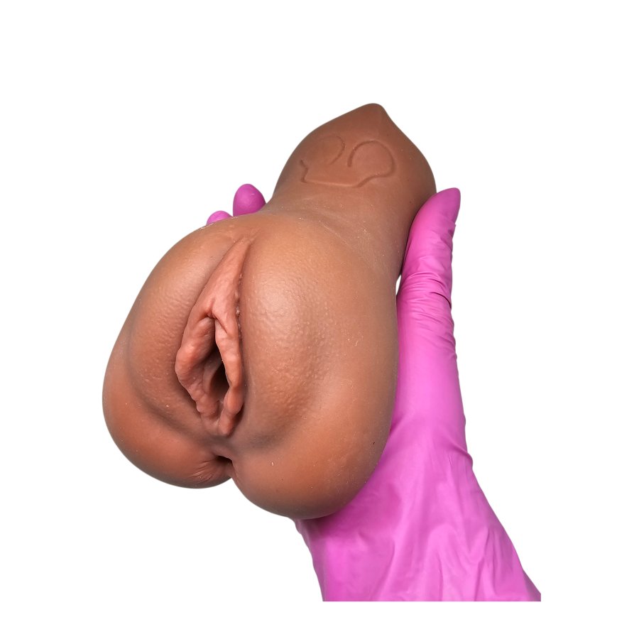 Foto do produto ISA: Masturbador Masculino Triplo (Marrom)