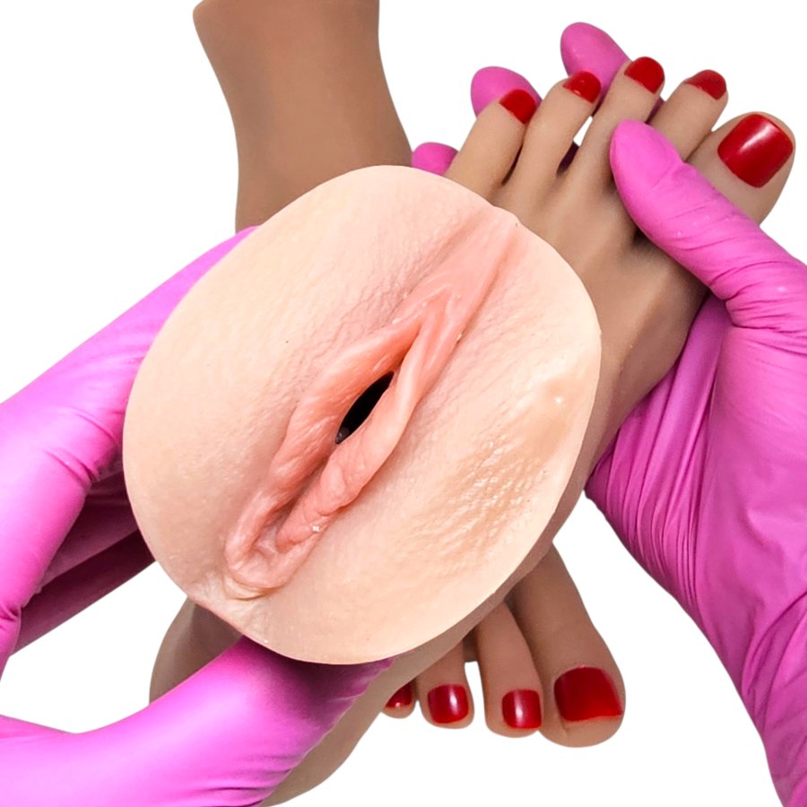 Foto do produto Masturbador Fetichista Pés Realísticos com Vagina