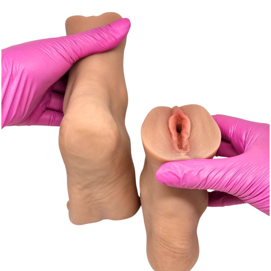 Foto do produto Masturbador Fetichista Pés Realísticos com Vagina