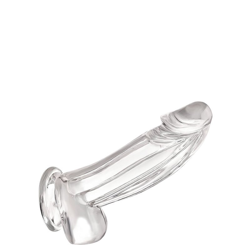 Foto do produto Pênis em Silicone Transparente 20 x 5,5cm