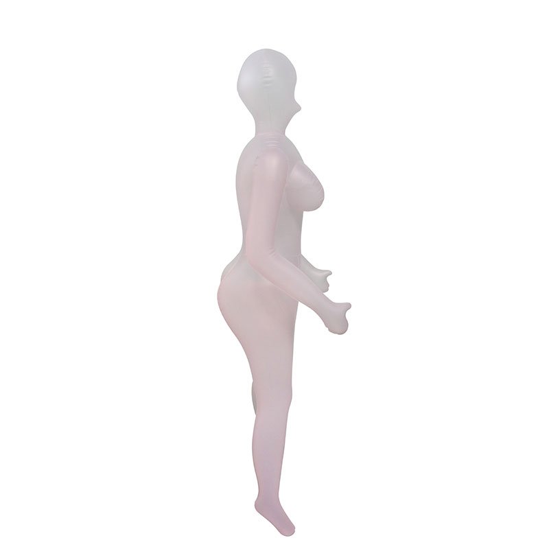 Foto do produto Boneca Inflável Translúcida com 2 Orifícios