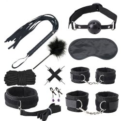 Kit Sado Completo - Preto