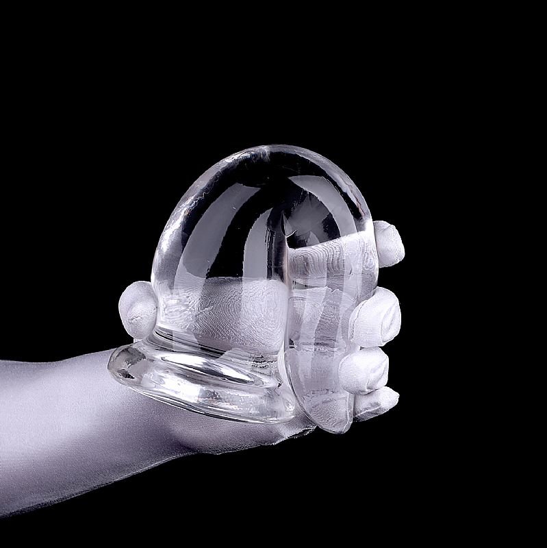 Foto do produto Dildo Plug Gradual Transparente 18 x 2-5cm