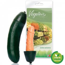 Pênis Realístico Disfarçado de Pepino